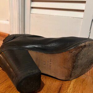 Rag and Bone Black Ankle Boot Size 37.5